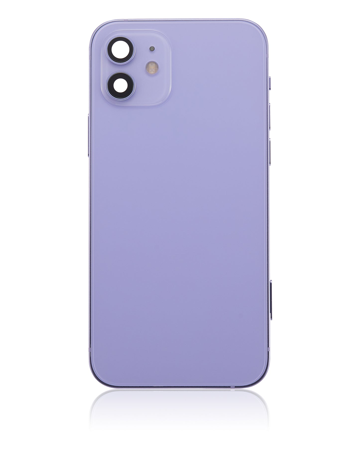 Back Housing W/ Small Parts For iPhone 12 (US Version) (Aftermarket Plus) (Purple)