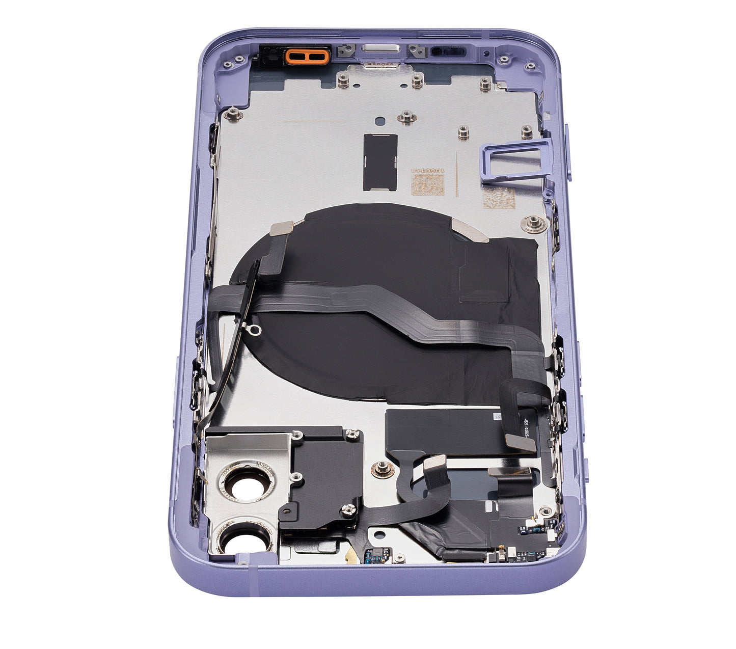 Back Housing W/ Small Parts For iPhone 12 (US Version) (Aftermarket Plus) (Purple)