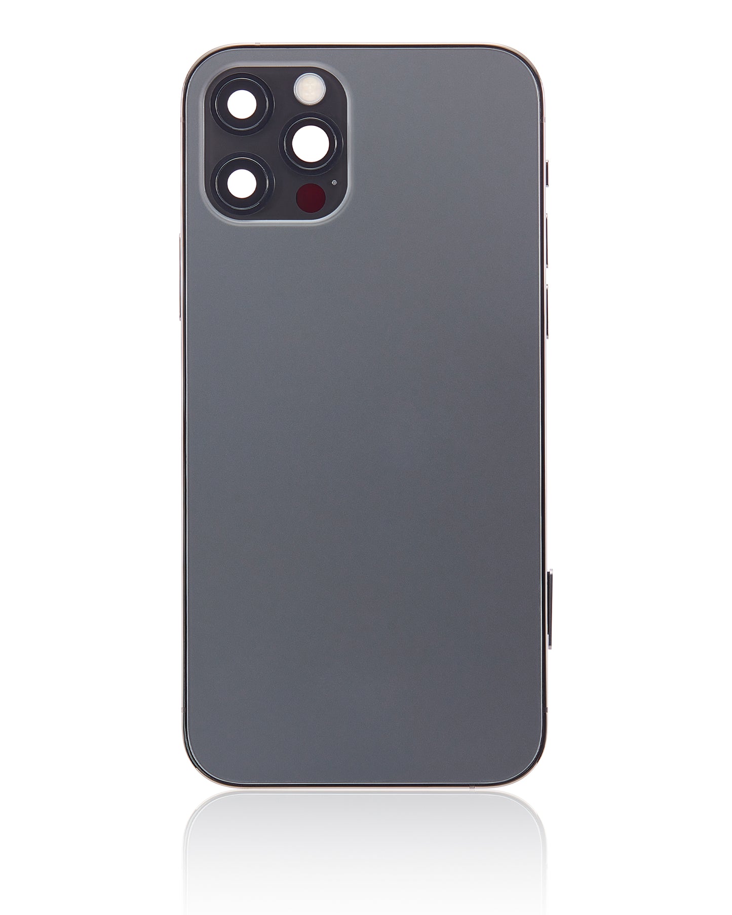 Back Housing W/ Small Parts For iPhone 12 Pro (US Version) (Aftermarket Plus) (Graphite)
