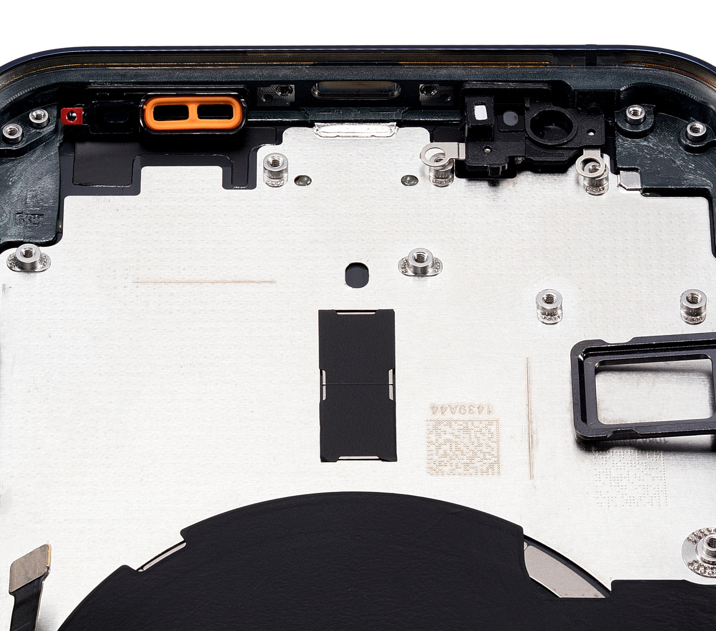 Back Housing W/ Small Parts For iPhone 12 Pro (US Version) (Aftermarket Plus) (Pacific Blue)