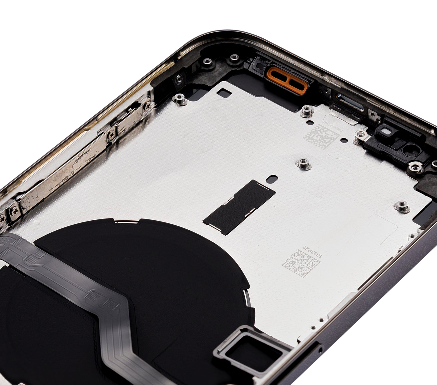 Back Housing W/ Small Parts For iPhone 12 Pro Max (US Version) (Aftermarket Plus) (Graphite)