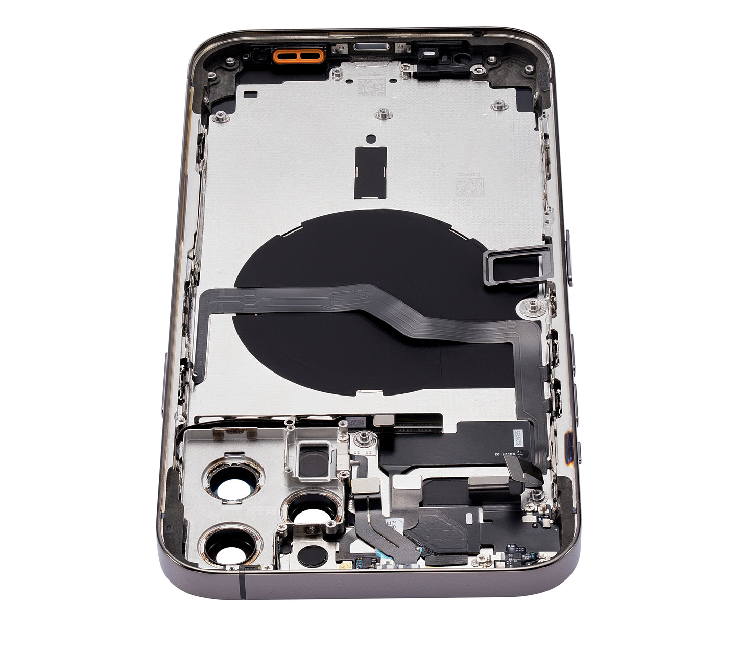 Back Housing W/ Small Parts For iPhone 12 Pro Max (US Version) (Aftermarket Plus) (Graphite)