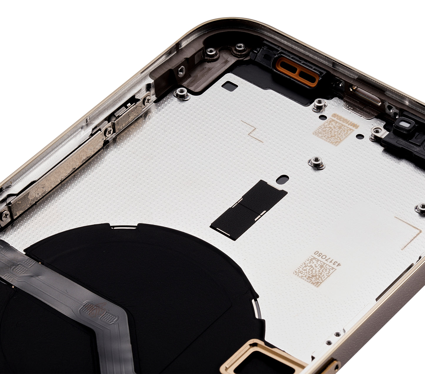 Back Housing W/ Small Parts For iPhone 12 Pro Max (US Version) (Aftermarket Plus) (Gold)