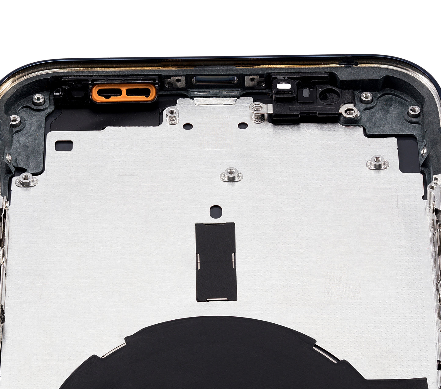 Back Housing W/ Small Parts For iPhone 12 Pro Max (US Version) (Aftermarket Plus) (Pacific Blue)