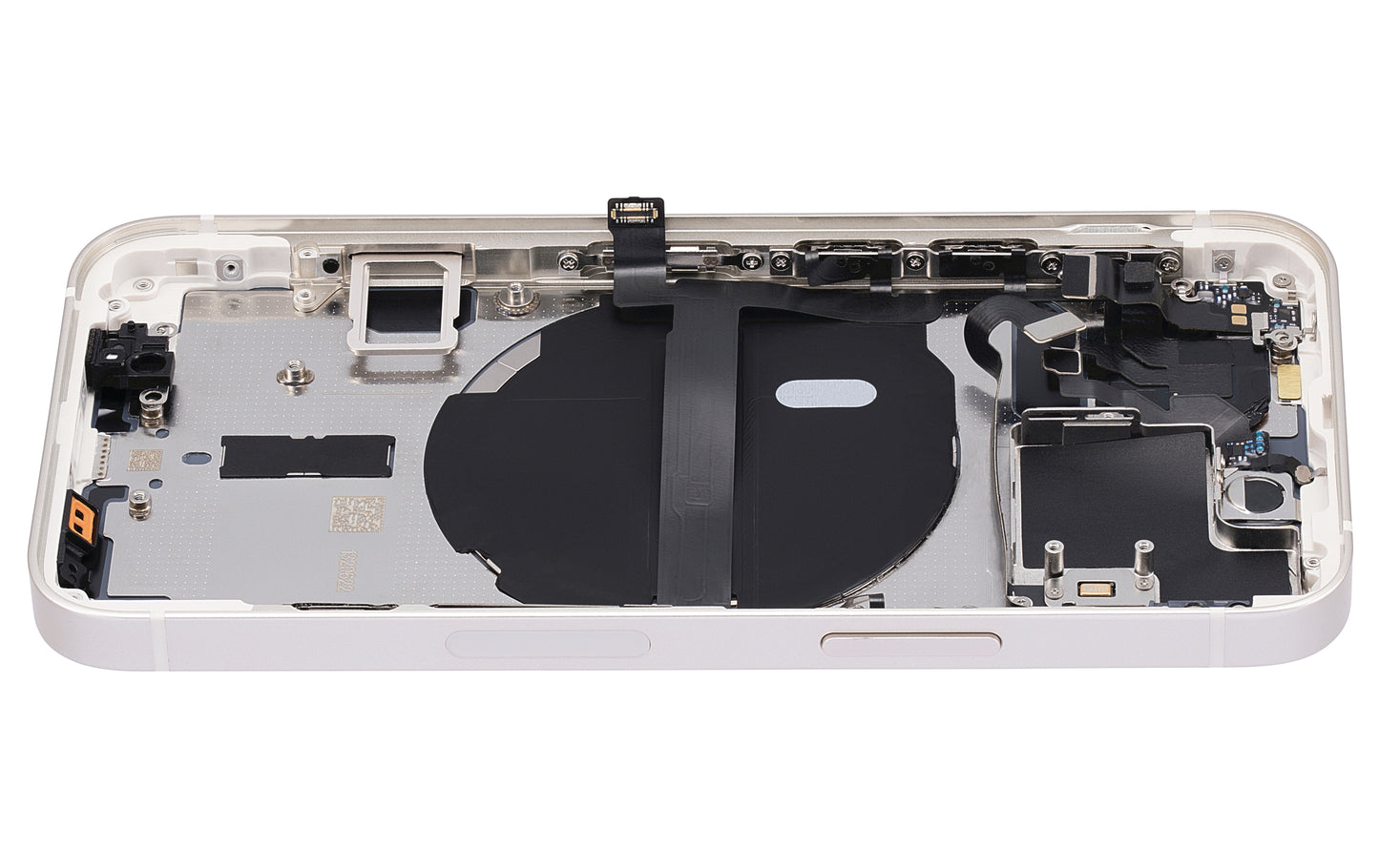 Back Housing W/ Small Parts For iPhone 13 Mini (US Version) (Aftermarket Plus) (Starlight)
