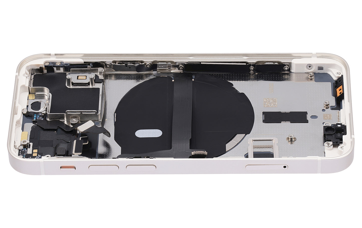 Back Housing W/ Small Parts For iPhone 13 Mini (US Version) (Aftermarket Plus) (Starlight)