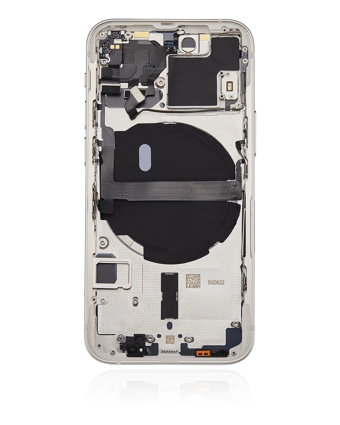 Back Housing W/ Small Parts For iPhone 13 Mini (US Version) (Aftermarket Plus) (Starlight)