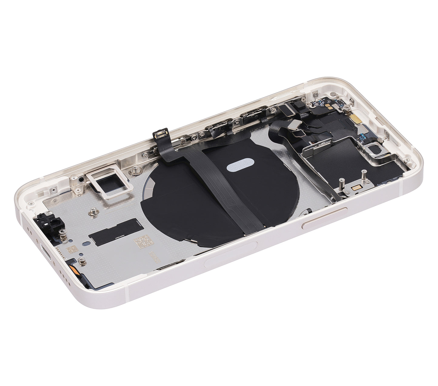 Back Housing W/ Small Parts For iPhone 13 Mini (US Version) (Aftermarket Plus) (Starlight)