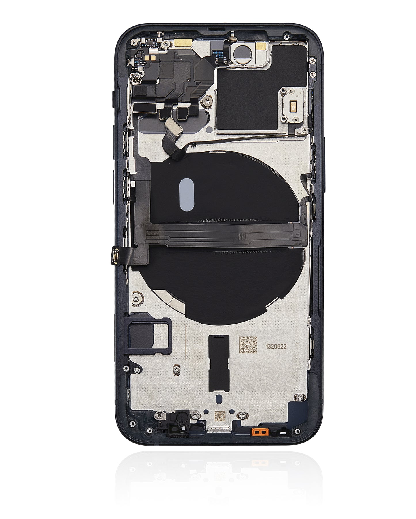 Back Housing W/ Small Parts For iPhone 13 Mini (US Version) (Aftermarket Plus) (Midnight)