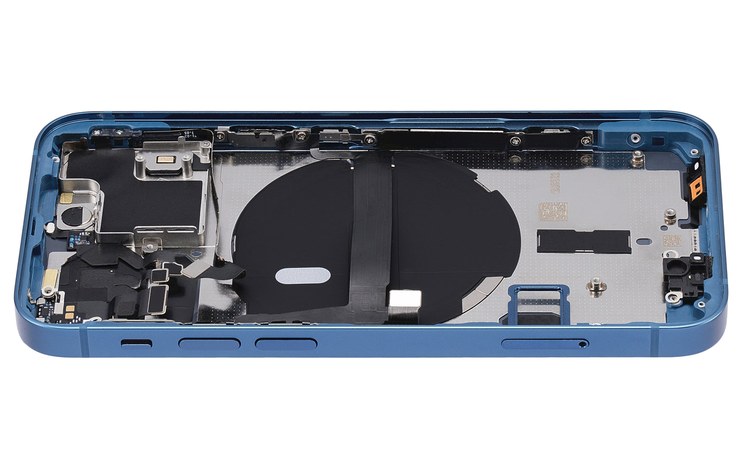 Back Housing W/ Small Parts For iPhone 13 Mini (US Version) (Aftermarket Plus) (Blue)