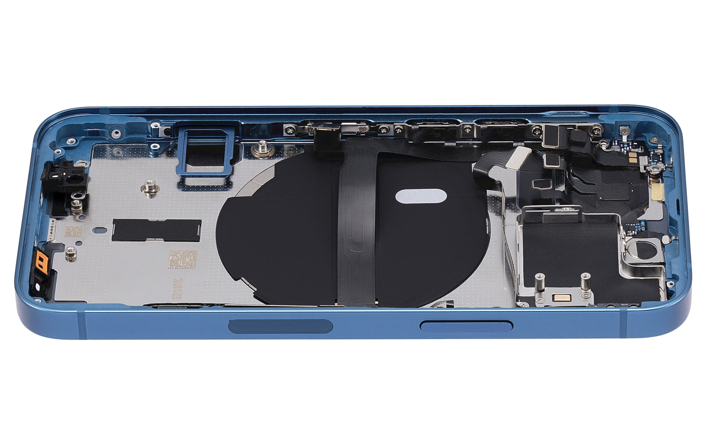 Back Housing W/ Small Parts For iPhone 13 Mini (US Version) (Aftermarket Plus) (Blue)