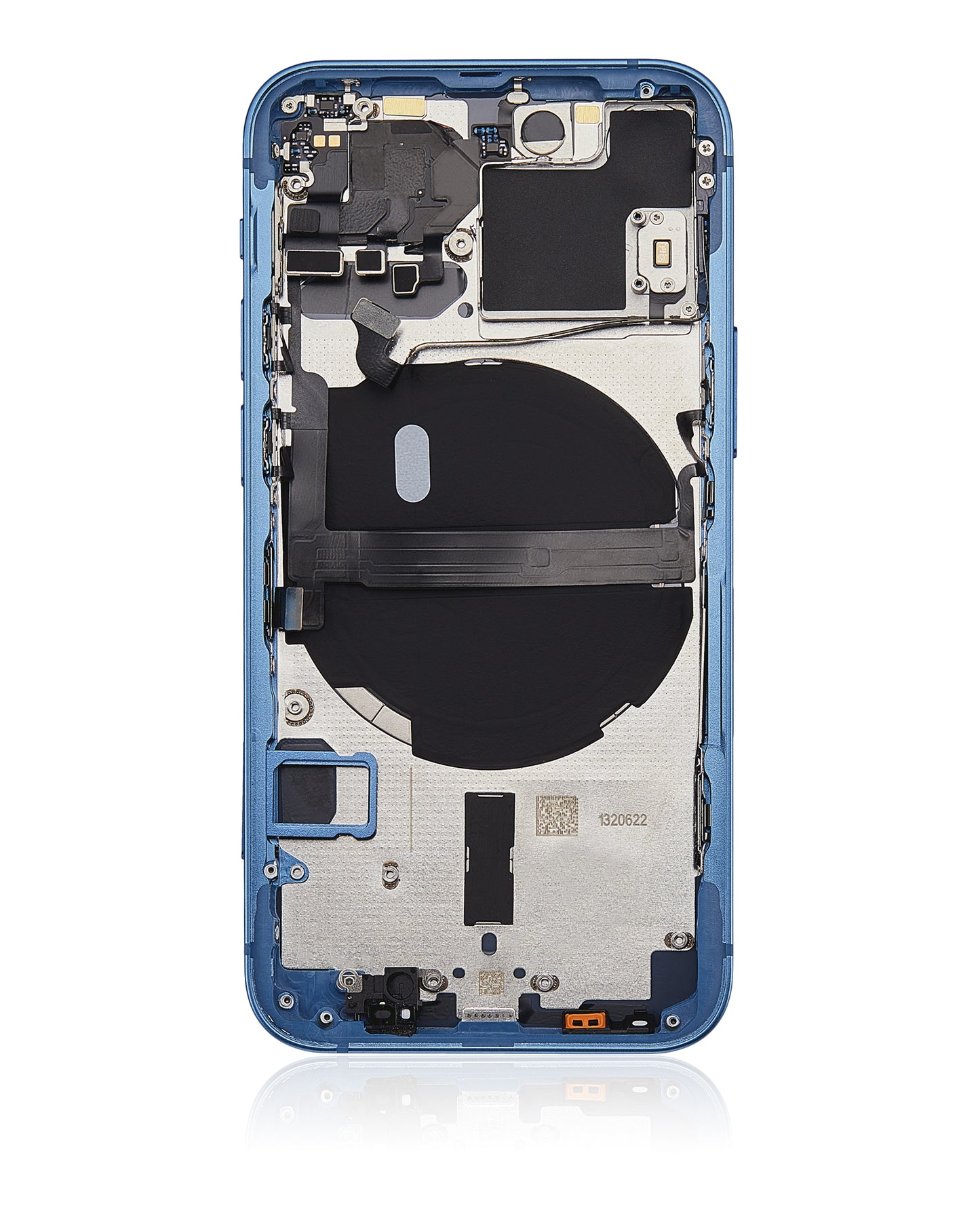 Back Housing W/ Small Parts For iPhone 13 Mini (US Version) (Aftermarket Plus) (Blue)