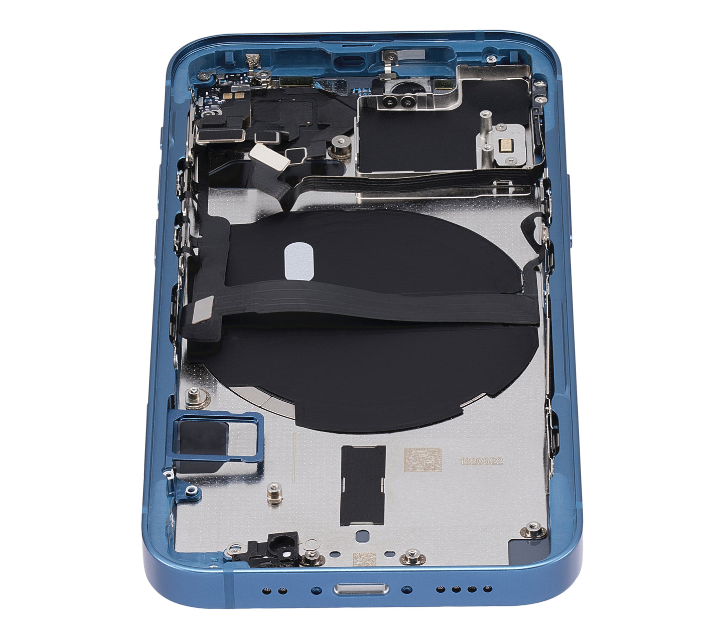 Back Housing W/ Small Parts For iPhone 13 Mini (US Version) (Aftermarket Plus) (Blue)