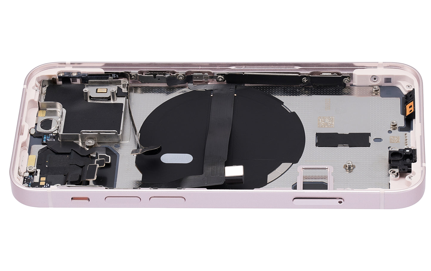 Back Housing W/ Small Parts For iPhone 13 Mini (US Version) (Aftermarket Plus) (Pink)