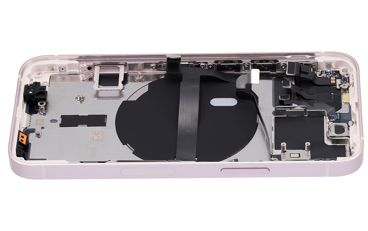 Back Housing W/ Small Parts For iPhone 13 Mini (US Version) (Aftermarket Plus) (Pink)