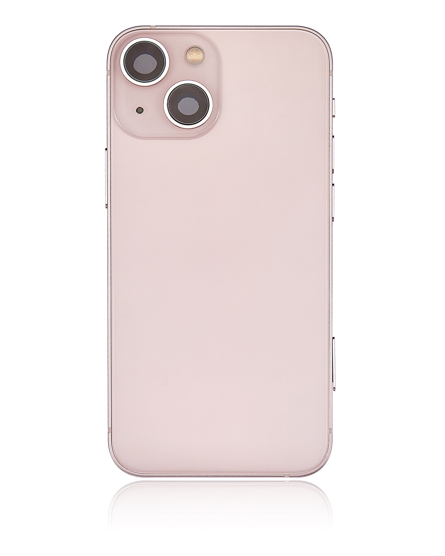 Back Housing W/ Small Parts For iPhone 13 Mini (US Version) (Aftermarket Plus) (Pink)
