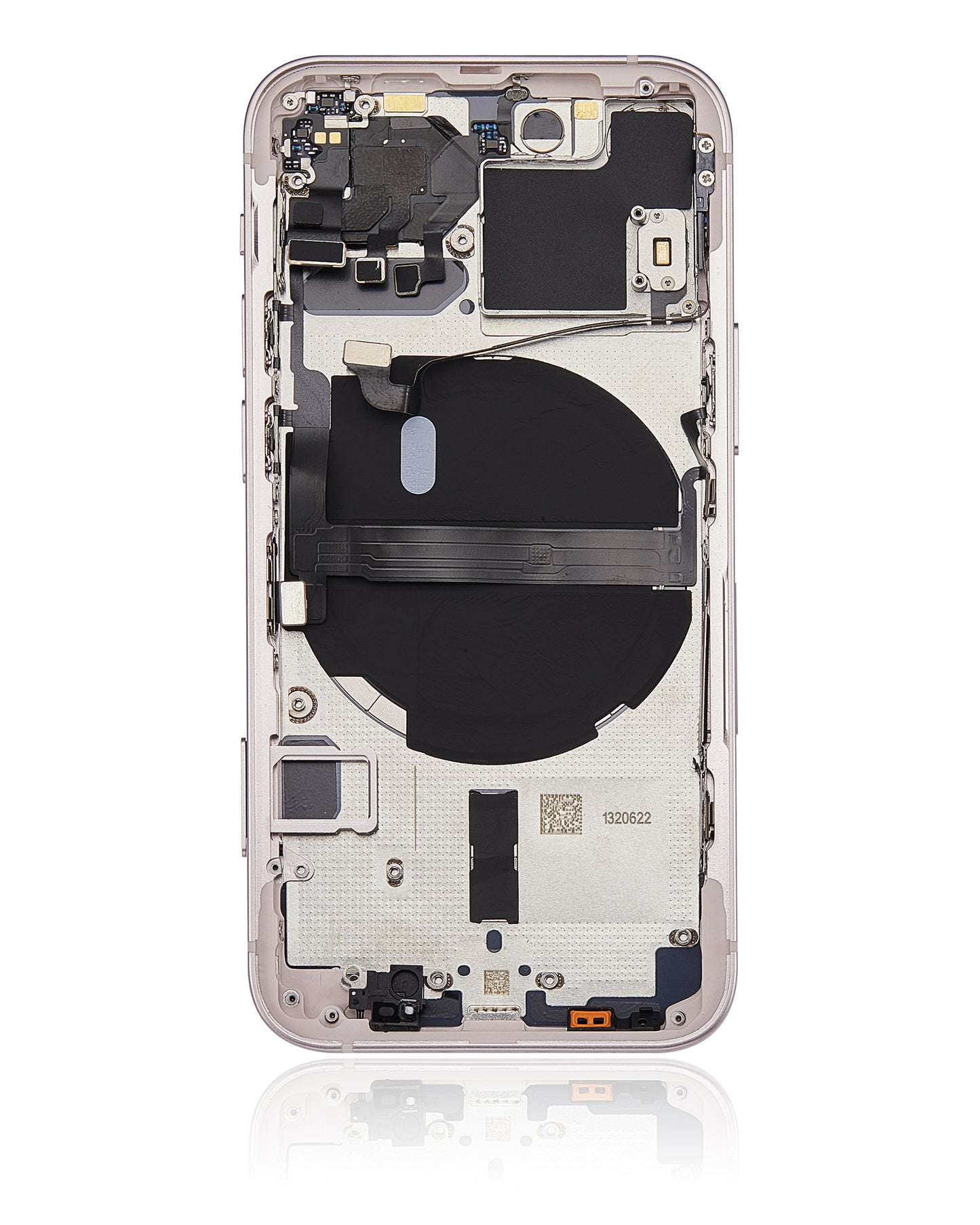 Back Housing W/ Small Parts For iPhone 13 Mini (US Version) (Aftermarket Plus) (Pink)