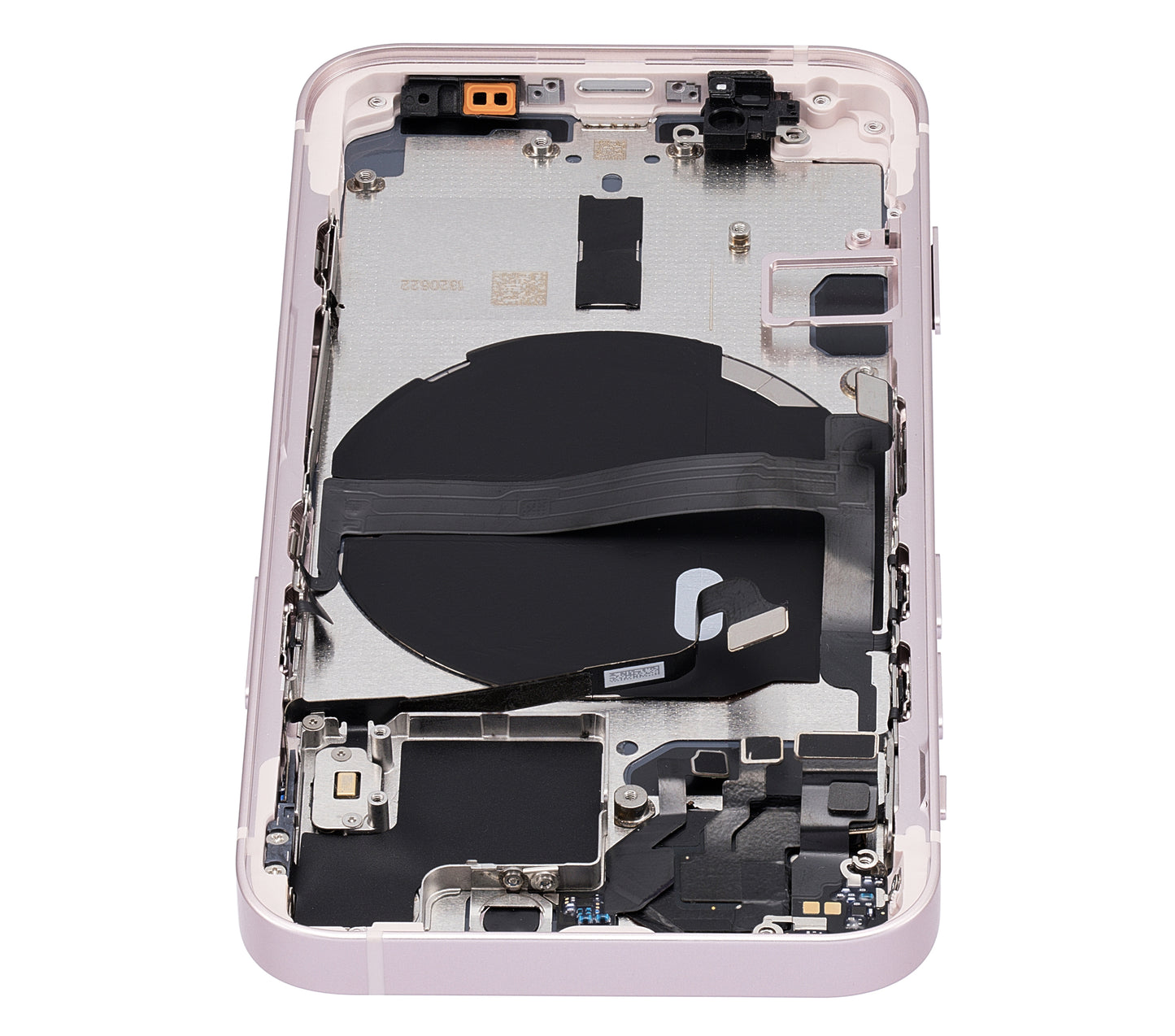 Back Housing W/ Small Parts For iPhone 13 Mini (US Version) (Aftermarket Plus) (Pink)