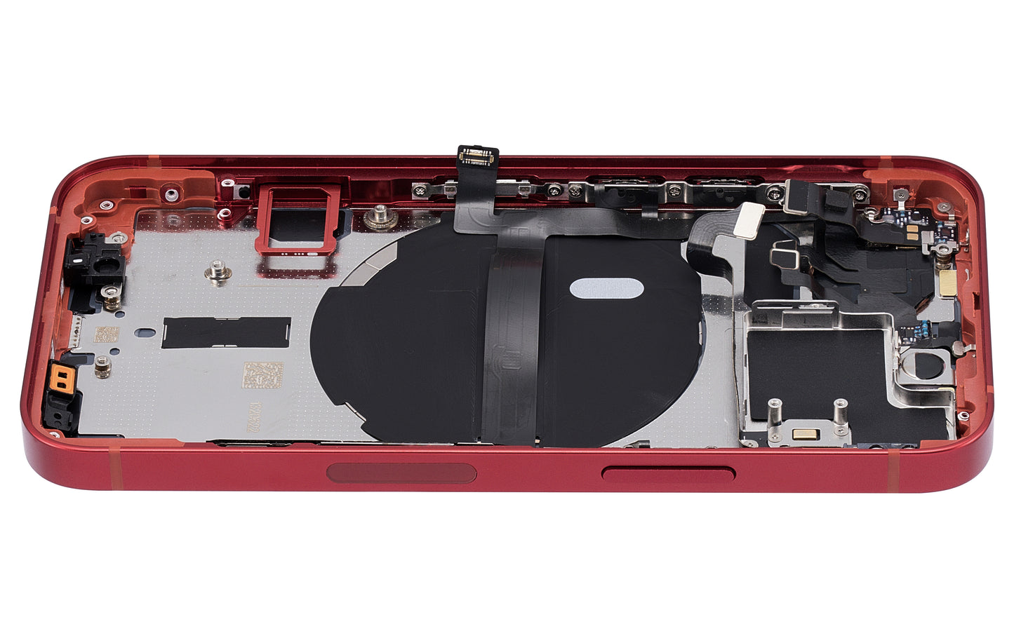 Back Housing W/ Small Parts For iPhone 13 Mini (US Version) (Aftermarket Plus) (Red)