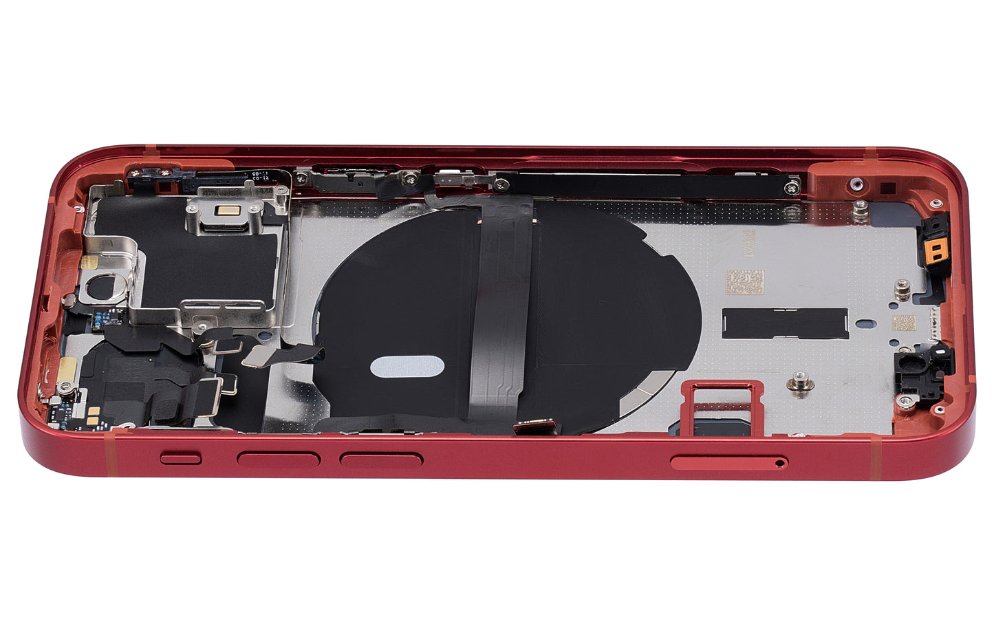 Back Housing W/ Small Parts For iPhone 13 Mini (US Version) (Aftermarket Plus) (Red)