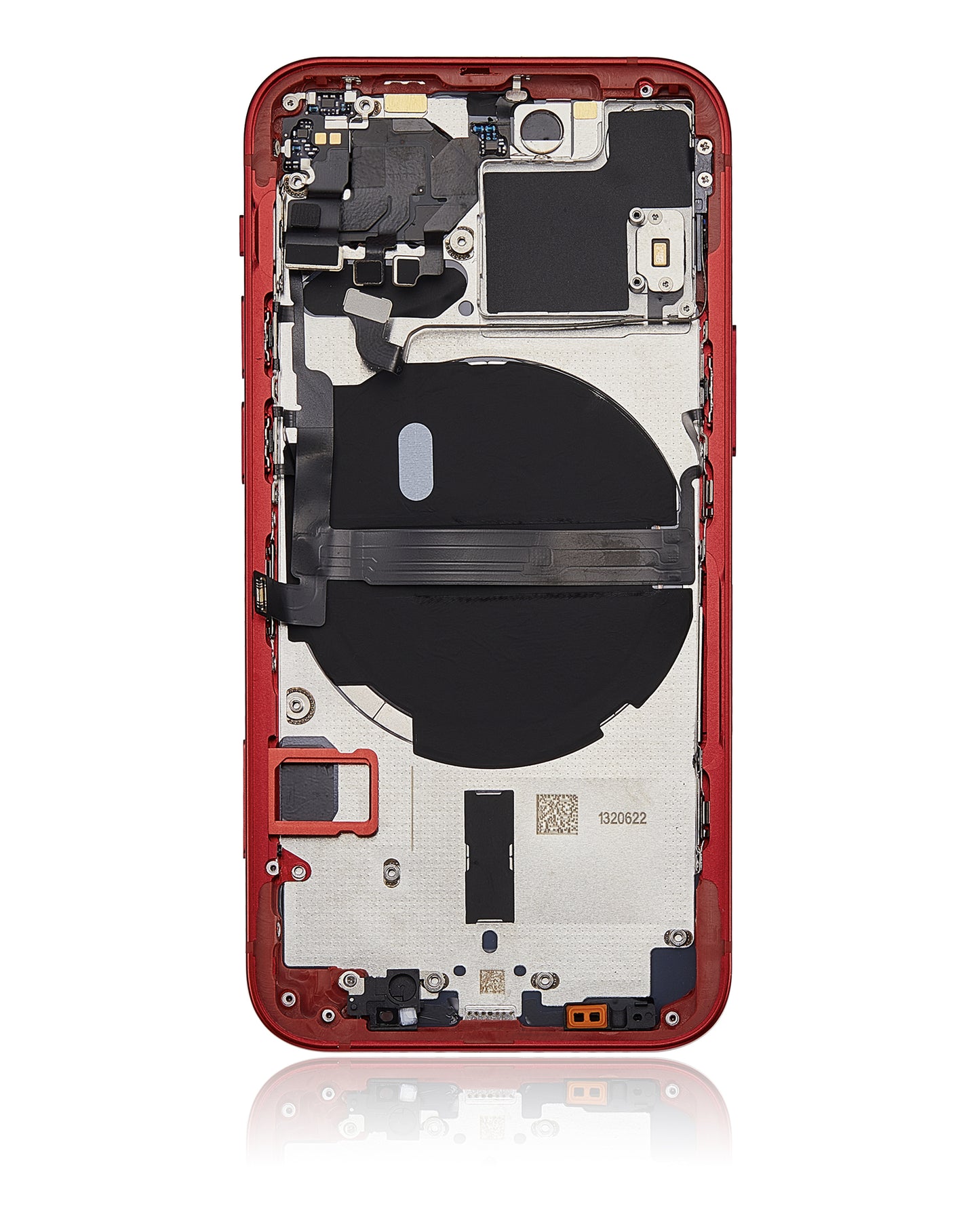 Back Housing W/ Small Parts For iPhone 13 Mini (US Version) (Aftermarket Plus) (Red)