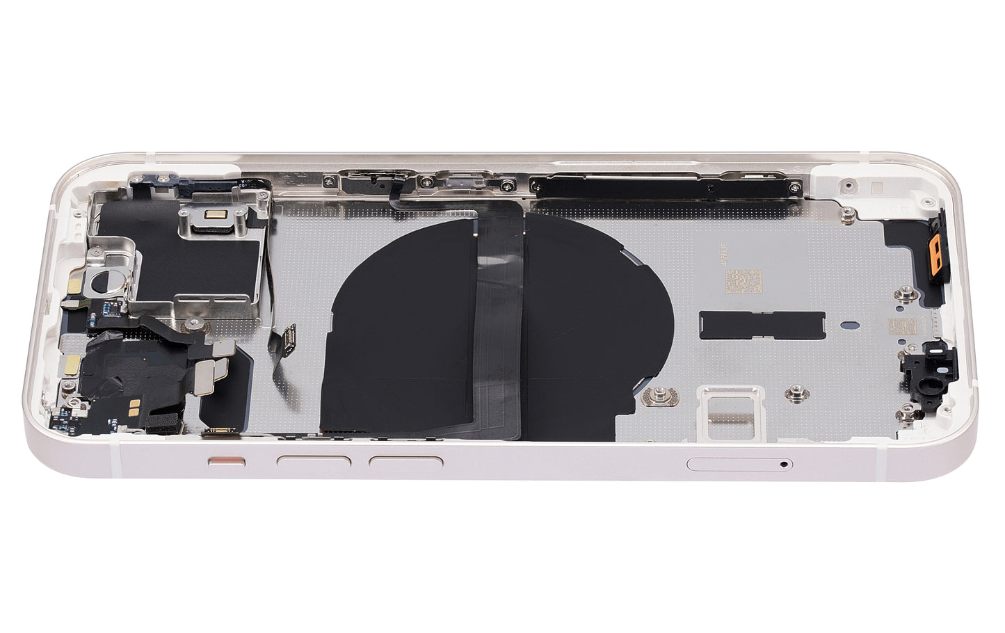 Back Housing W/ Small Parts For iPhone 13 (US Version) (Aftermarket Plus) (Starlight)