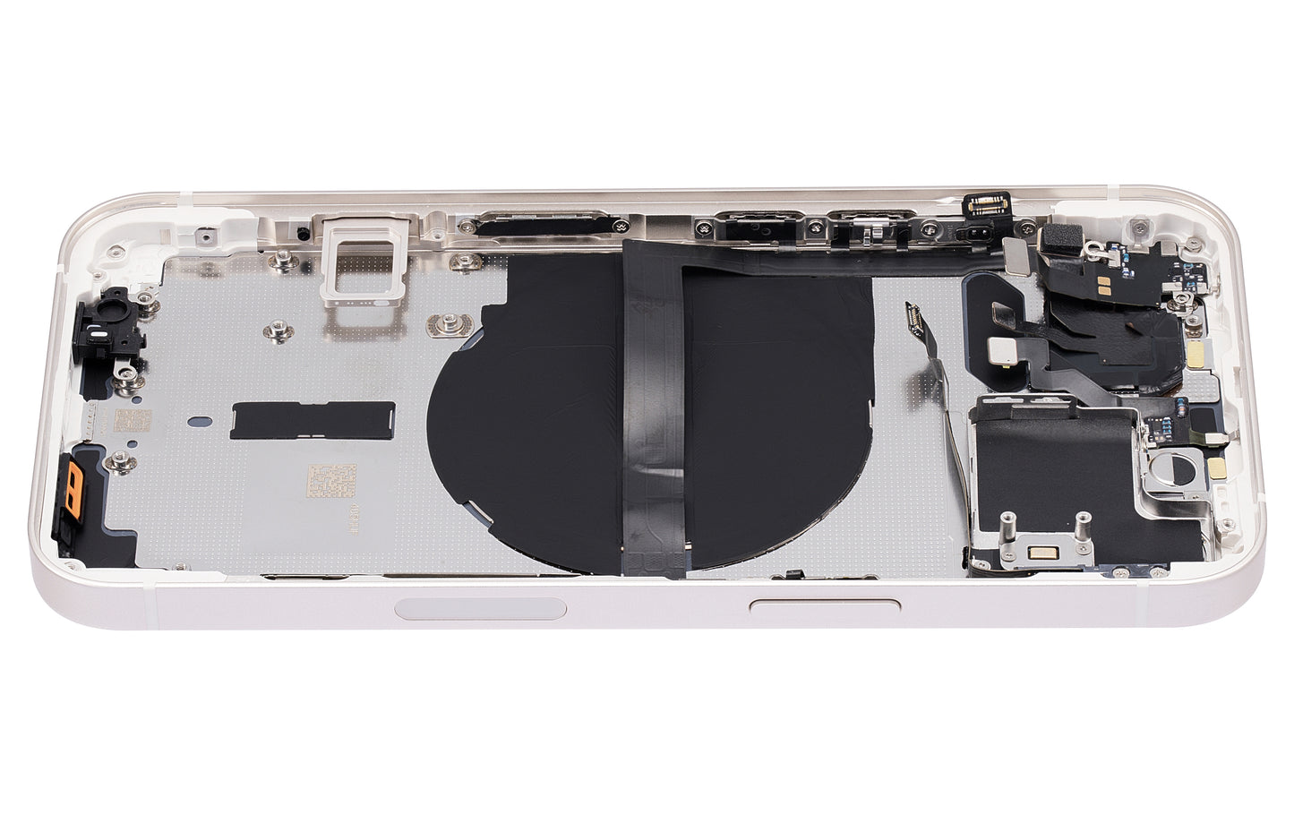 Back Housing W/ Small Parts For iPhone 13 (US Version) (Aftermarket Plus) (Starlight)
