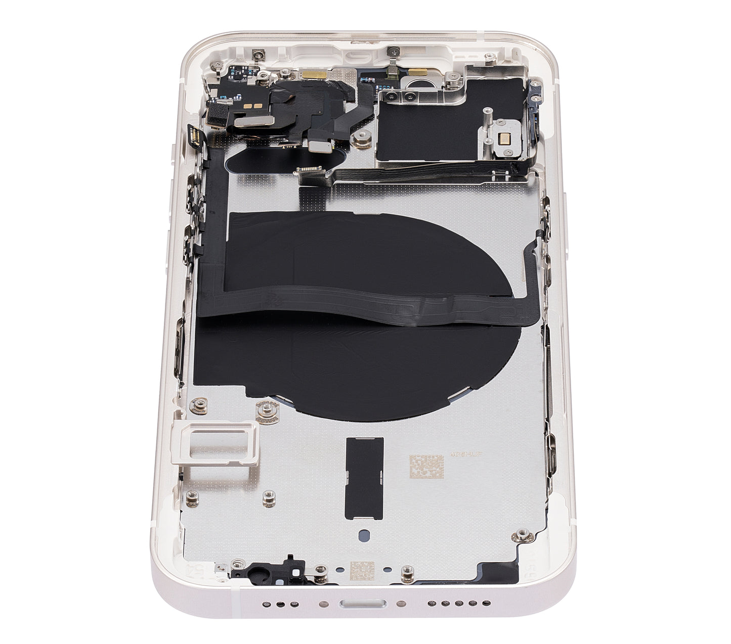 Back Housing W/ Small Parts For iPhone 13 (US Version) (Aftermarket Plus) (Starlight)