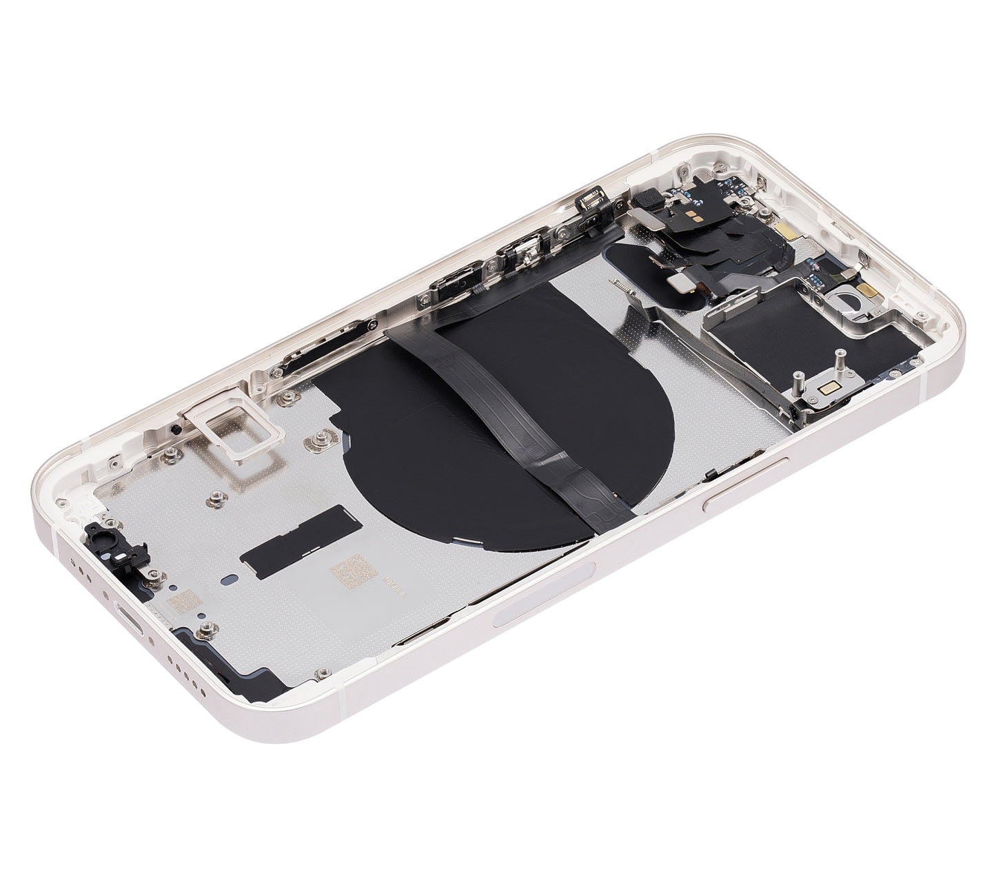 Back Housing W/ Small Parts For iPhone 13 (US Version) (Aftermarket Plus) (Starlight)