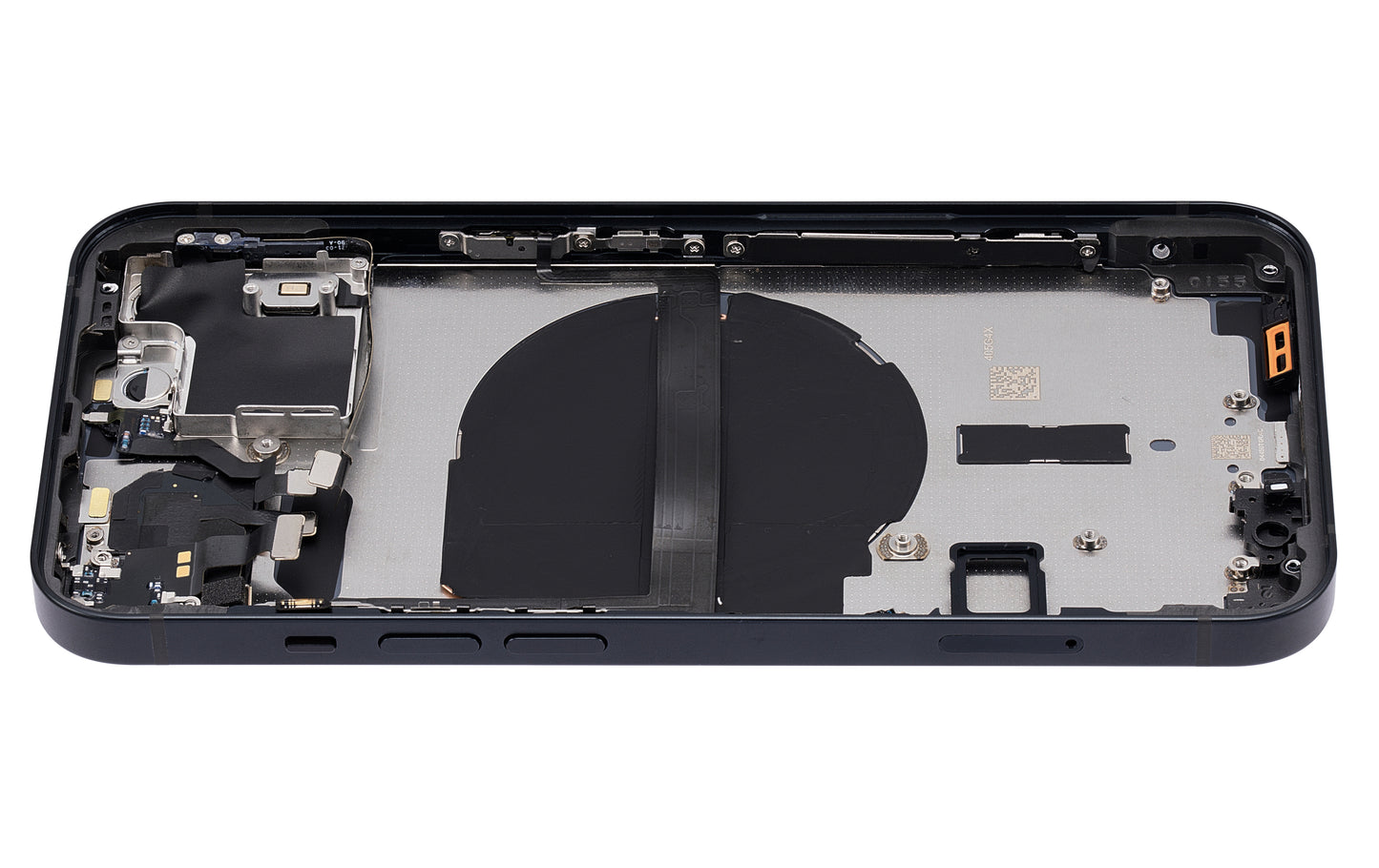 Back Housing W/ Small Parts For iPhone 13 (US Version) (Aftermarket Plus) (Midnight)