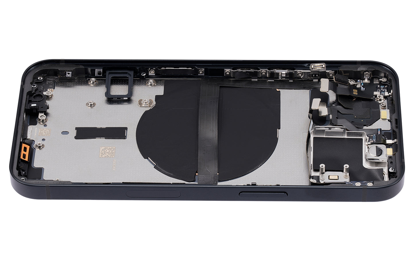Back Housing W/ Small Parts For iPhone 13 (US Version) (Aftermarket Plus) (Midnight)
