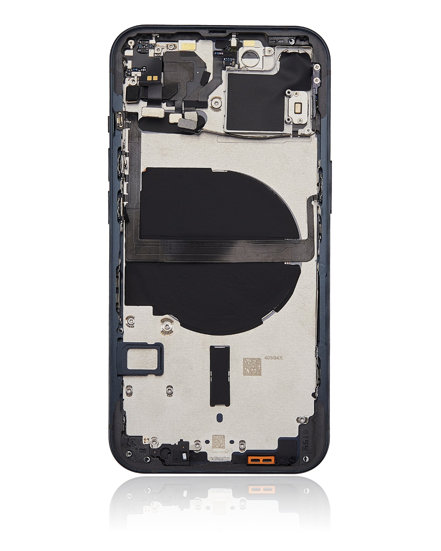 Back Housing W/ Small Parts For iPhone 13 (US Version) (Aftermarket Plus) (Midnight)