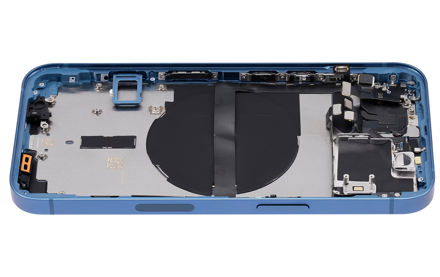 Back Housing W/ Small Parts For iPhone 13 (US Version) (Aftermarket Plus) (Blue)