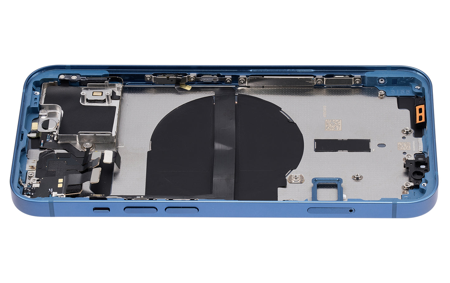 Back Housing W/ Small Parts For iPhone 13 (US Version) (Aftermarket Plus) (Blue)