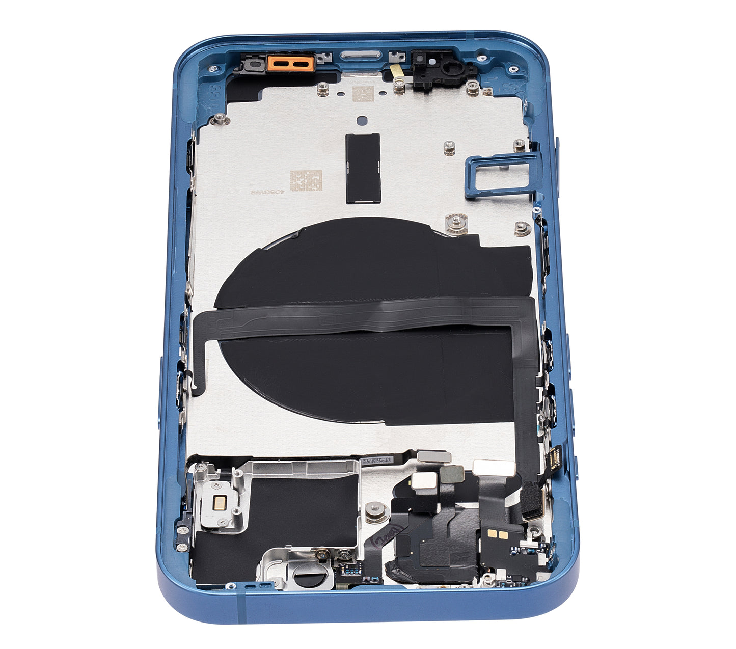 Back Housing W/ Small Parts For iPhone 13 (US Version) (Aftermarket Plus) (Blue)