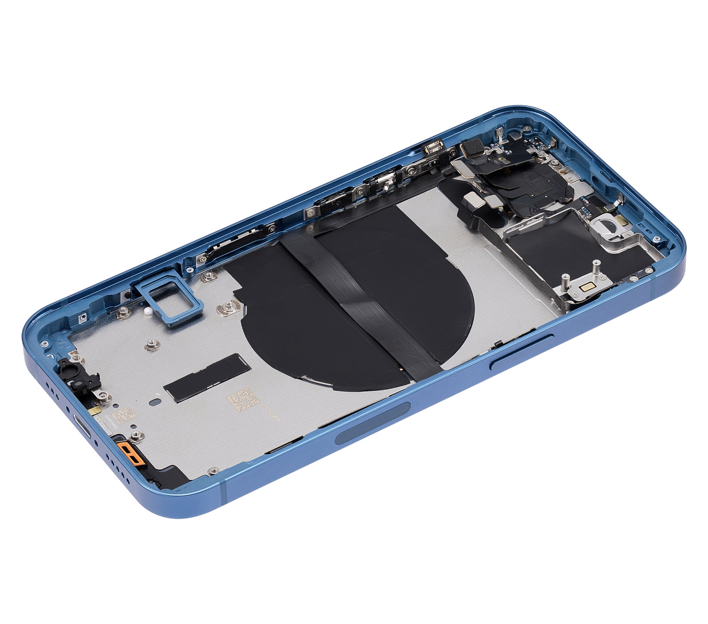Back Housing W/ Small Parts For iPhone 13 (US Version) (Aftermarket Plus) (Blue)
