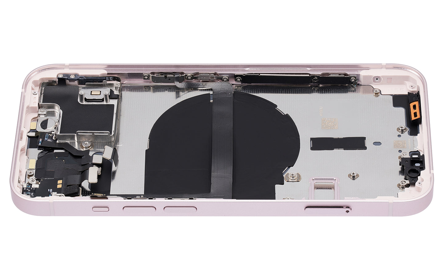 Back Housing W/ Small Parts For iPhone 13 (US Version) (Aftermarket Plus) (Pink)