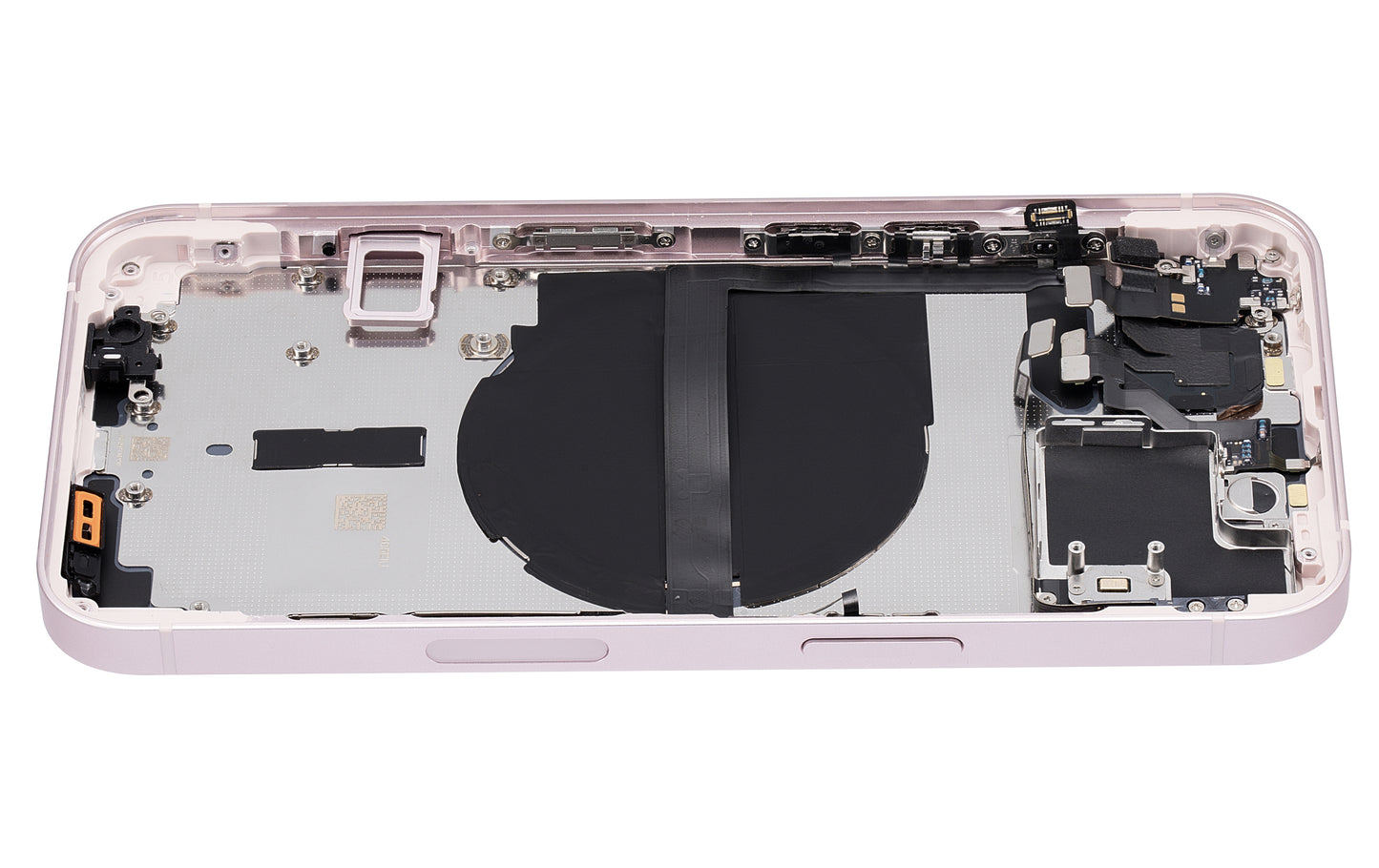 Back Housing W/ Small Parts For iPhone 13 (US Version) (Aftermarket Plus) (Pink)