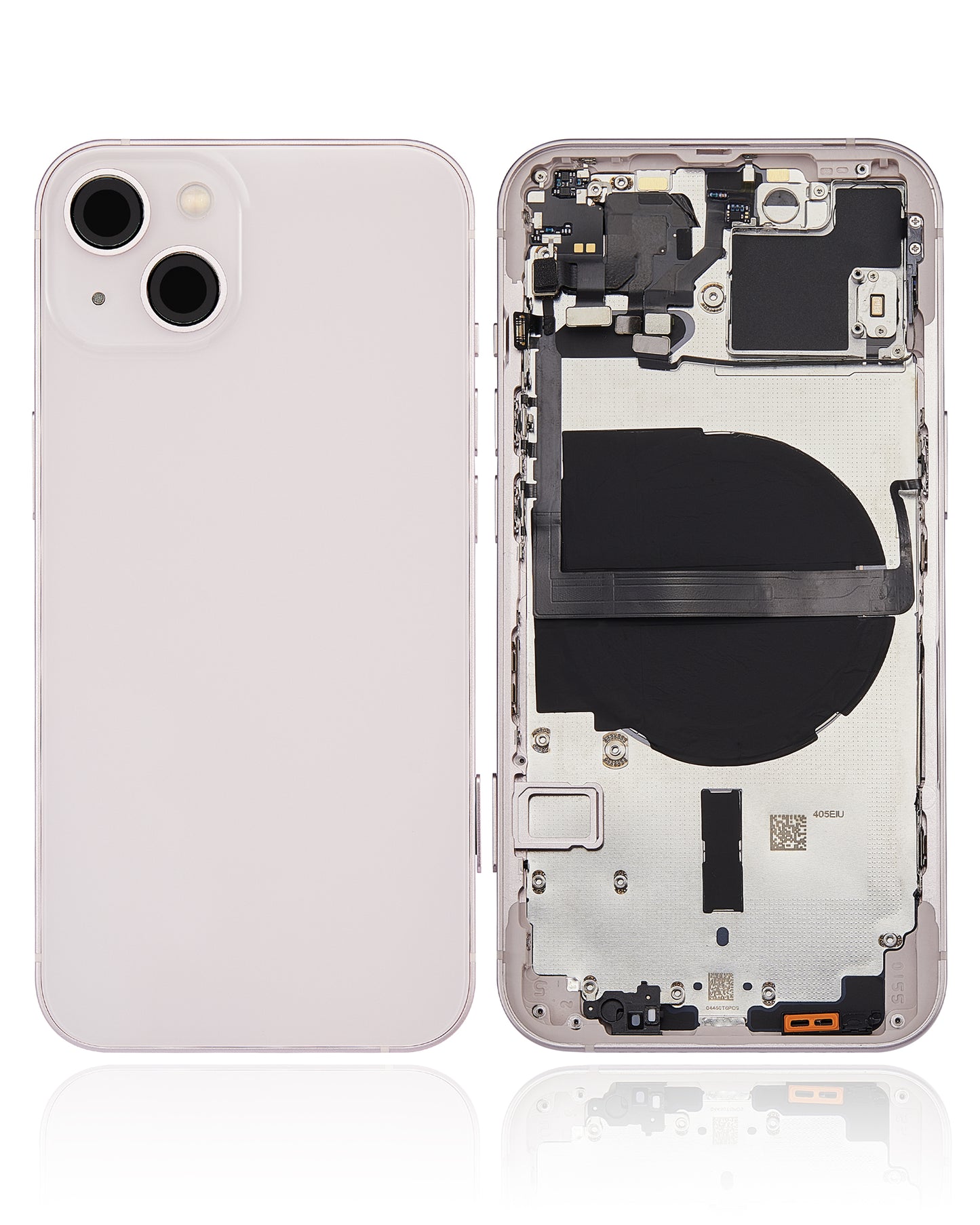 Back Housing W/ Small Parts For iPhone 13 (US Version) (Aftermarket Plus) (Pink)