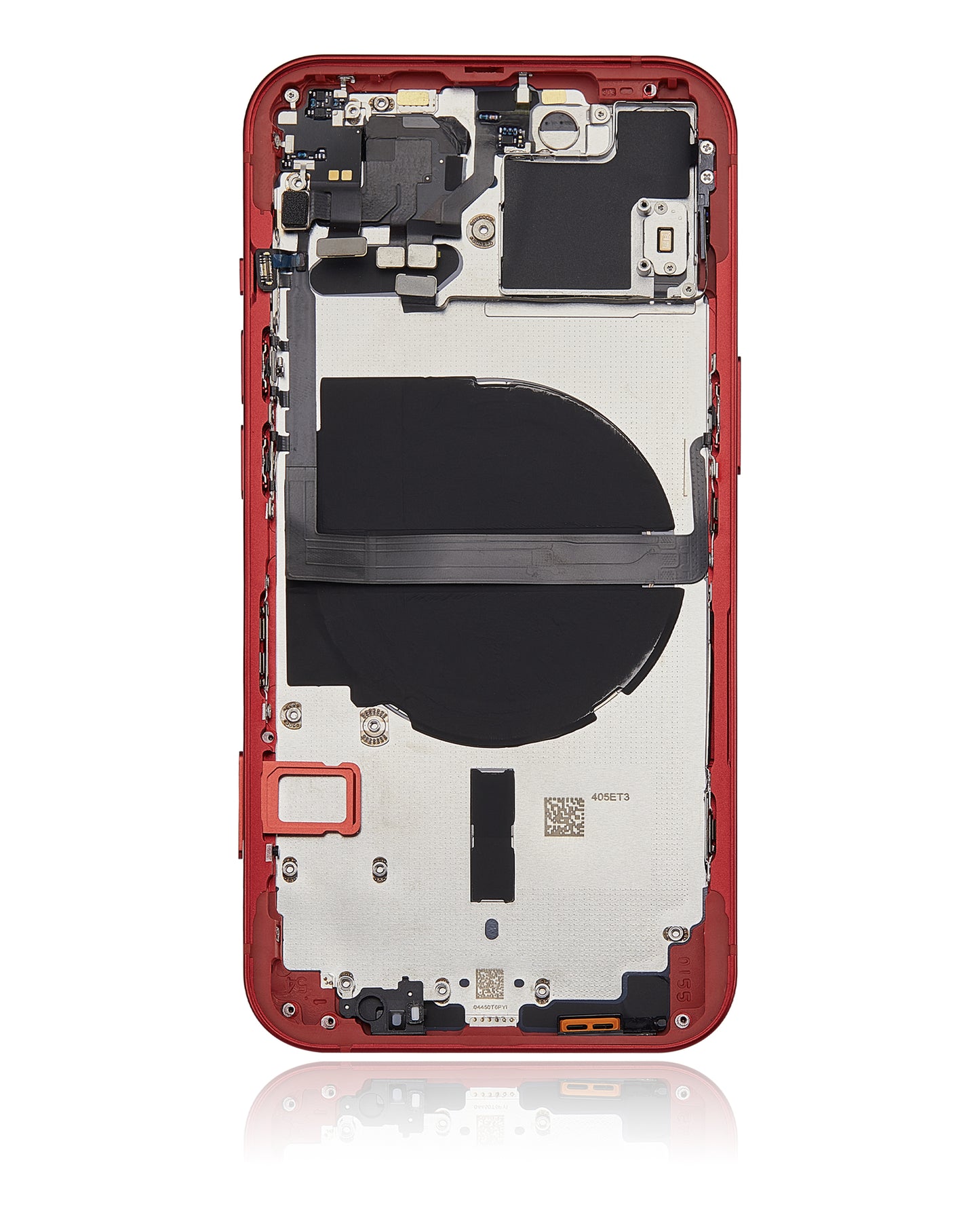 Back Housing W/ Small Parts For iPhone 13 (US Version) (Aftermarket Plus) (Red)