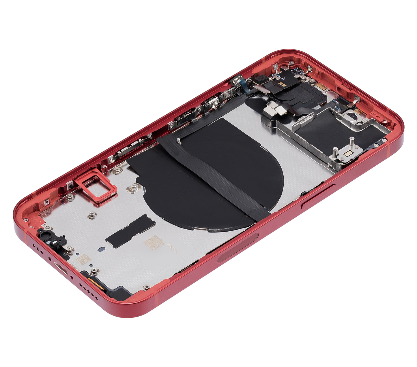 Back Housing W/ Small Parts For iPhone 13 (US Version) (Aftermarket Plus) (Red)