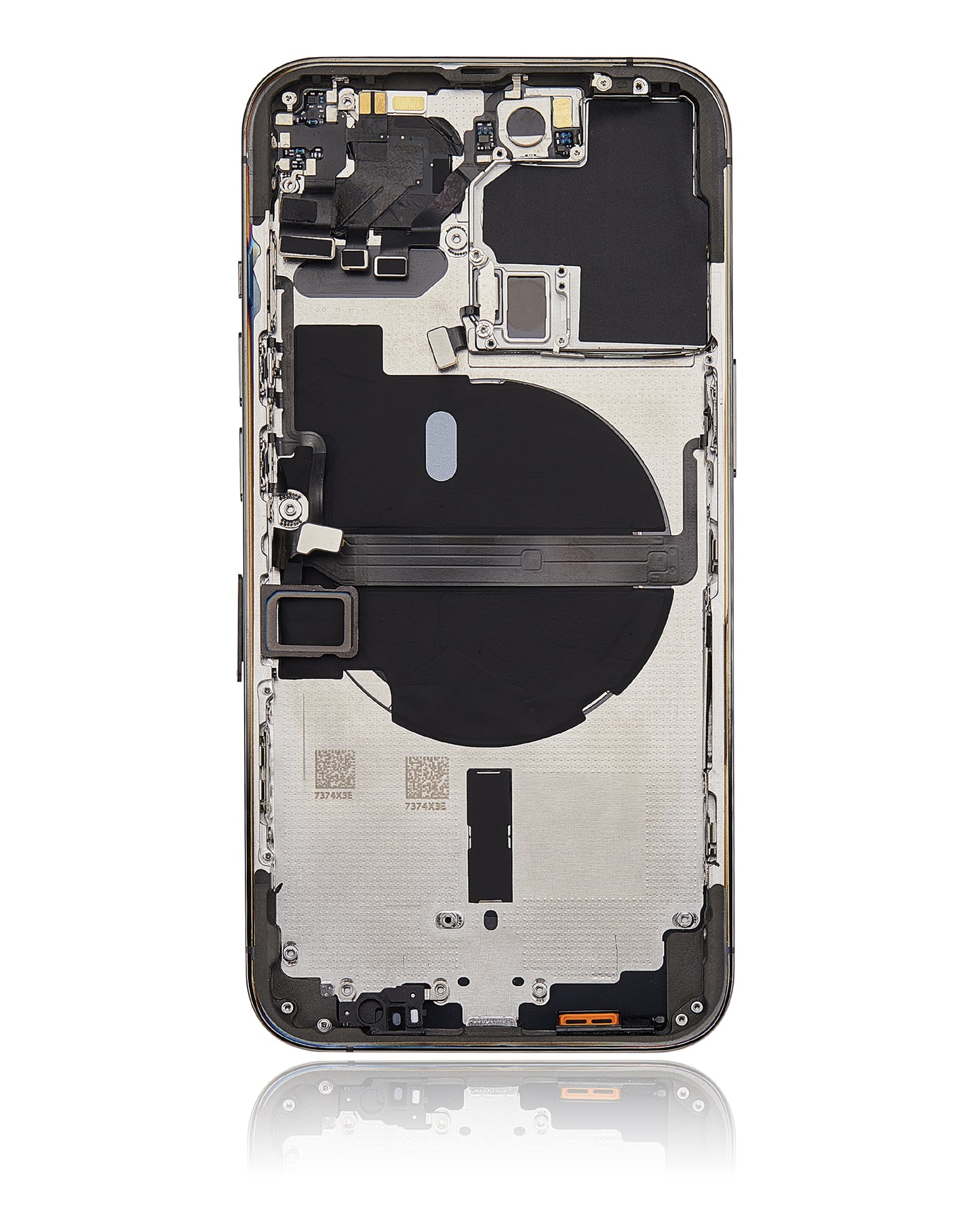 Back Housing W/ Small Parts For iPhone 13 Pro (US Version) (Aftermarket Plus) (Graphite)