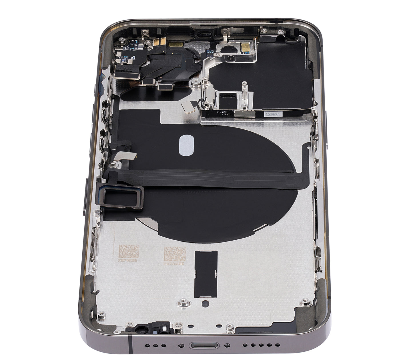 Back Housing W/ Small Parts For iPhone 13 Pro (US Version) (Aftermarket Plus) (Graphite)
