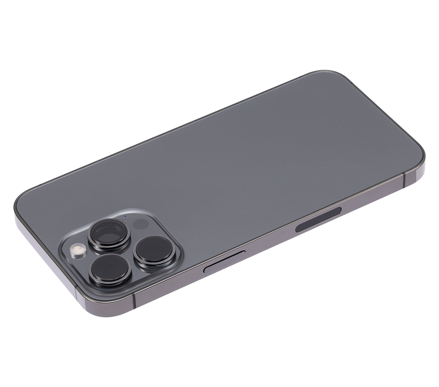 Back Housing W/ Small Parts For iPhone 13 Pro (US Version) (Aftermarket Plus) (Graphite)