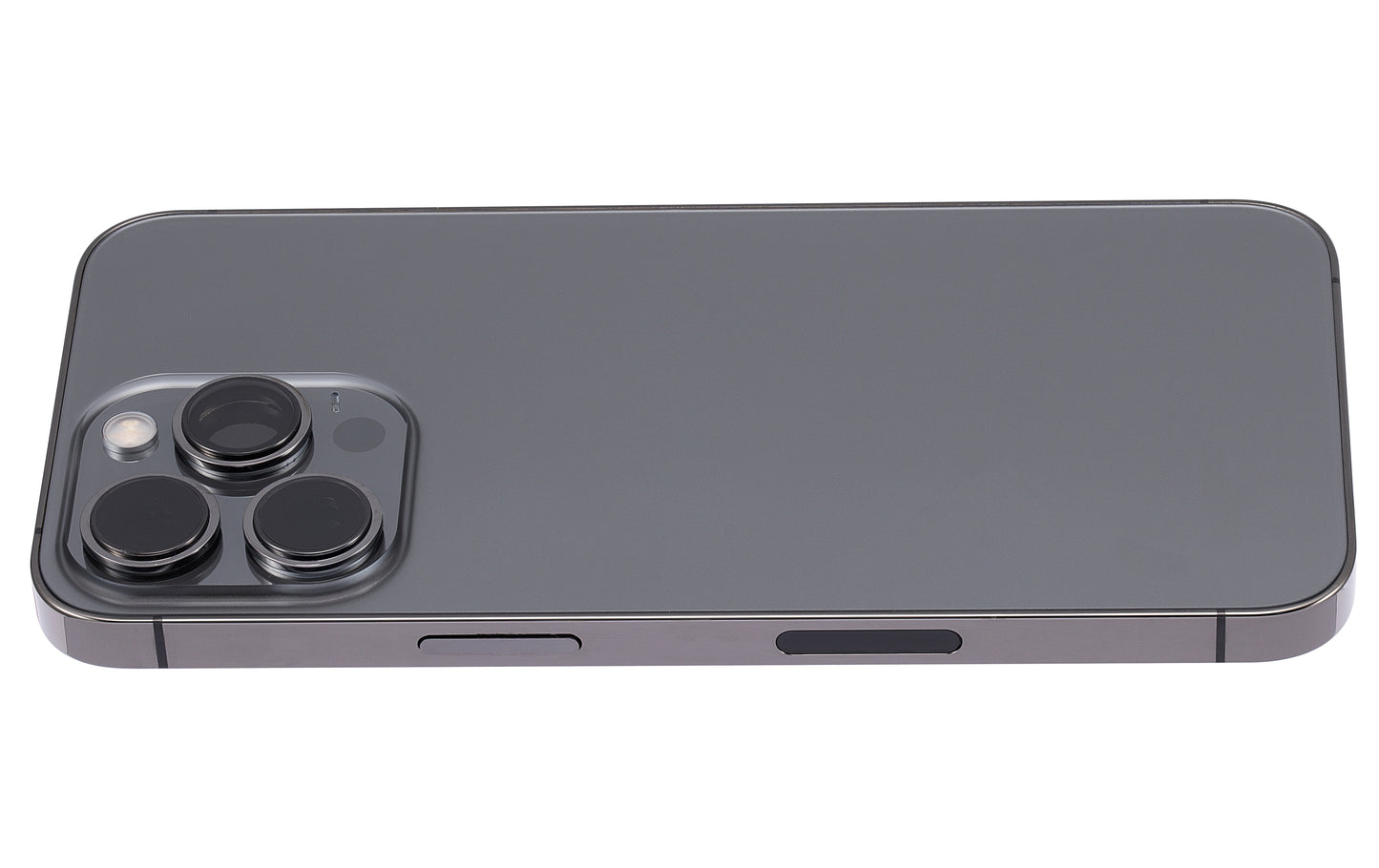 Back Housing W/ Small Parts For iPhone 13 Pro (US Version) (Aftermarket Plus) (Graphite)