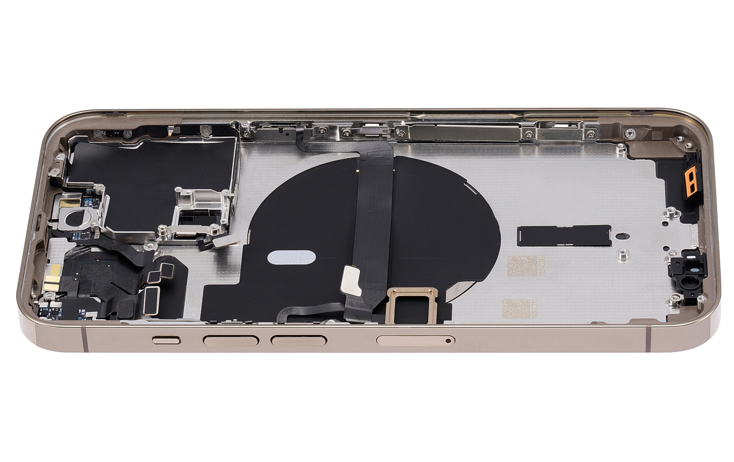 Back Housing W/ Small Parts For iPhone 13 Pro (US Version) (Aftermarket Plus) (Gold)
