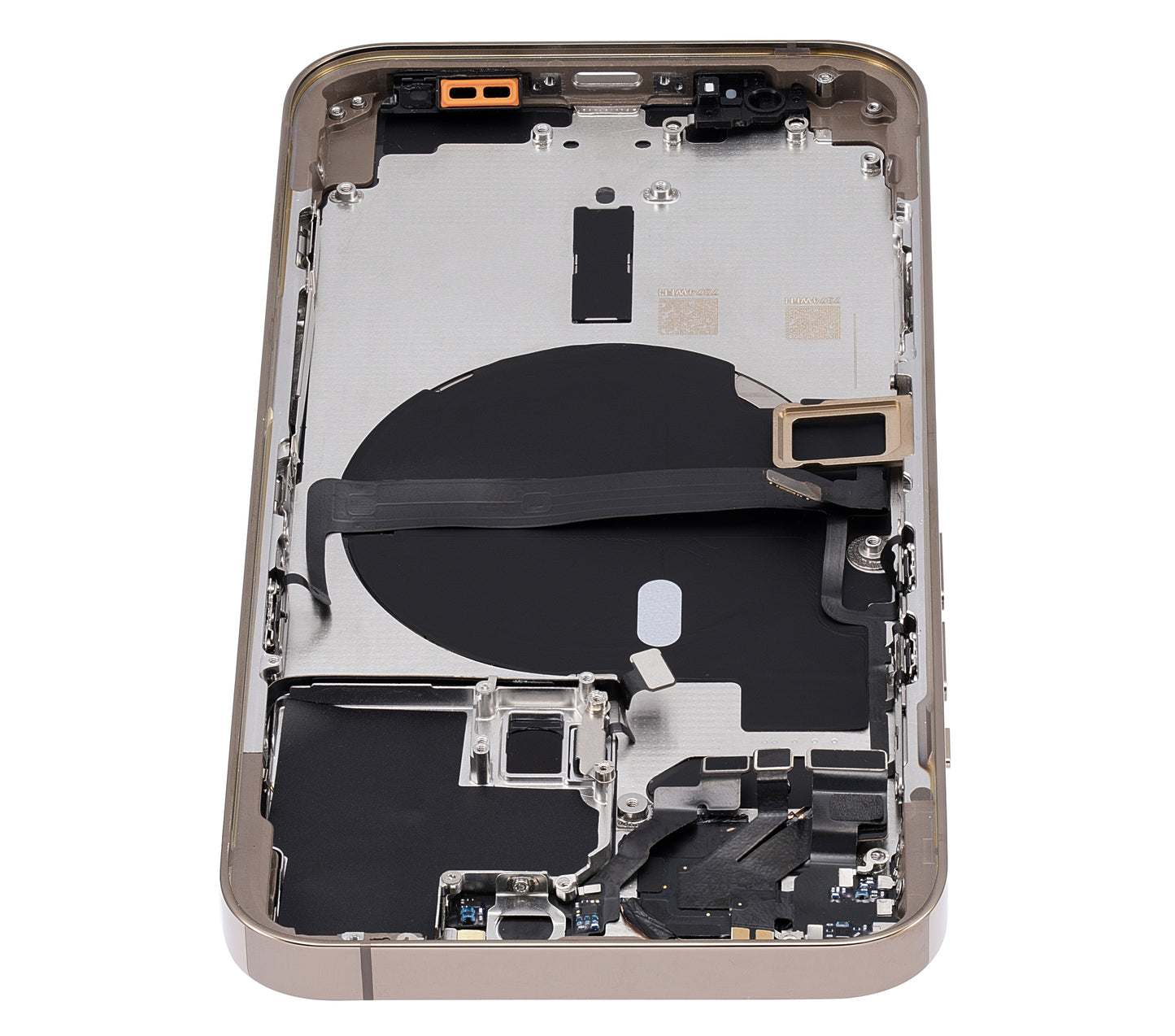Back Housing W/ Small Parts For iPhone 13 Pro (US Version) (Aftermarket Plus) (Gold)