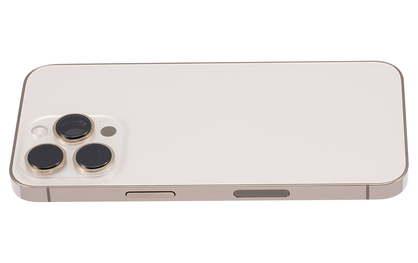 Back Housing W/ Small Parts For iPhone 13 Pro (US Version) (Aftermarket Plus) (Gold)