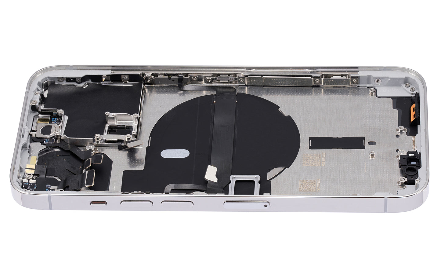 Back Housing W/ Small Parts For iPhone 13 Pro (US Version) (Aftermarket Plus) (Silver)