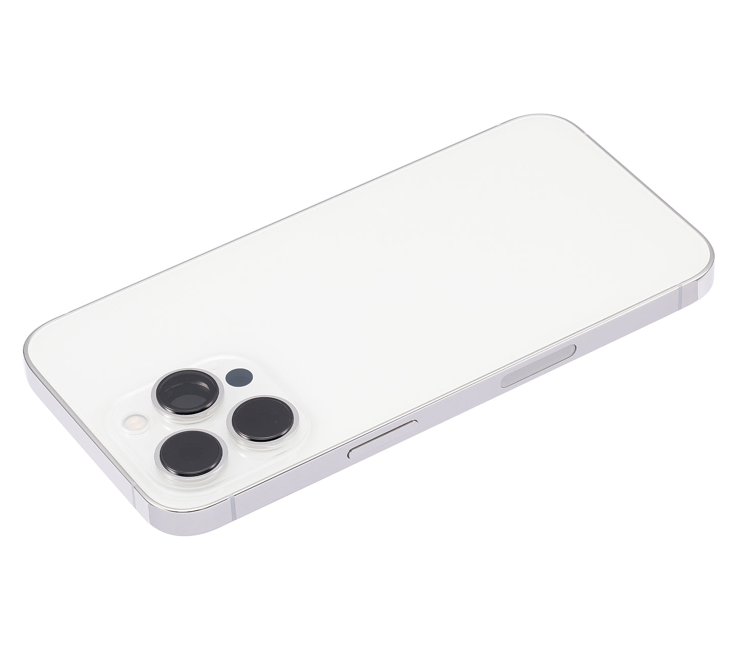 Back Housing W/ Small Parts For iPhone 13 Pro (US Version) (Aftermarket Plus) (Silver)